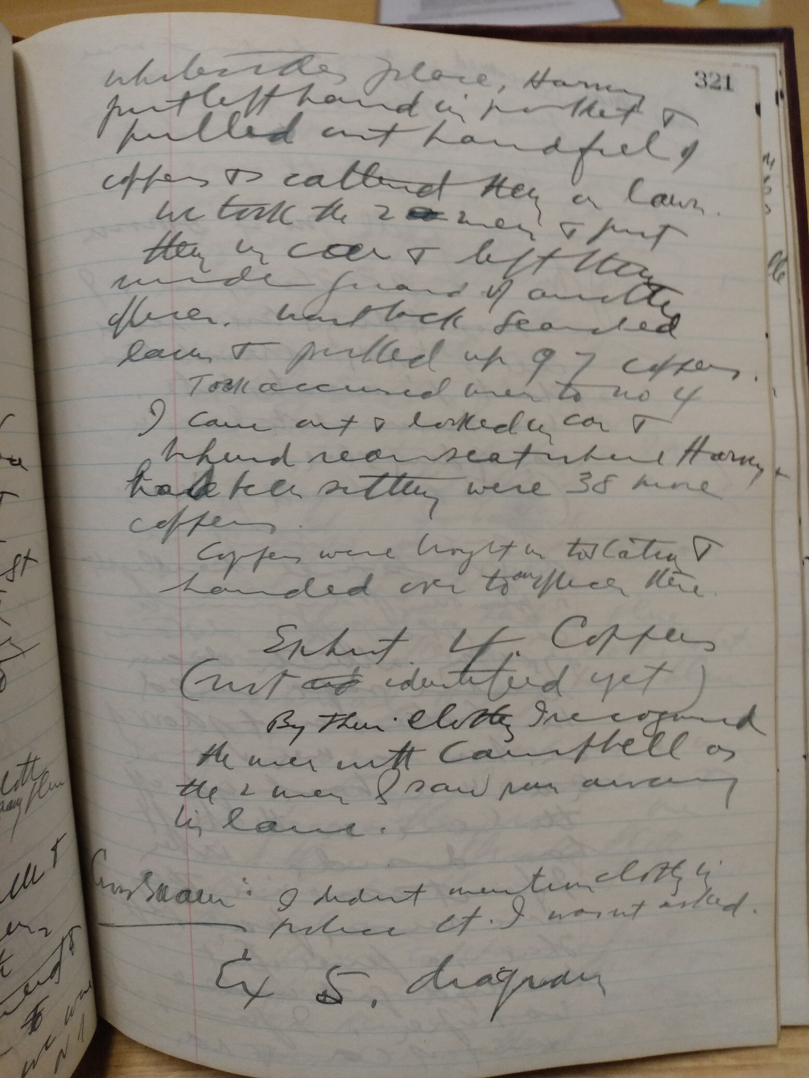 Page 5 of Judge Denton's bench book notes