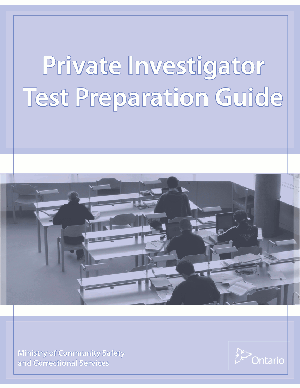 Cover of test prep guide