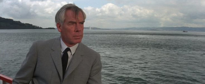 Lee Marvin as Walker (Parker) in Point Blank, made from The Hunter